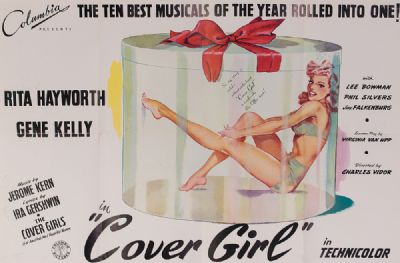 Rita Hayworth Film Poster at Dolan's Art Auction House