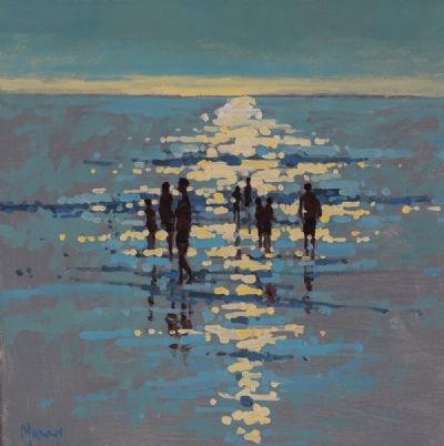 INTO THE LIGHT by John Morris  at Dolan's Art Auction House