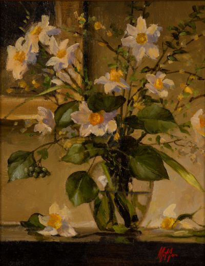 WILD FLOWER BOUQUET by Mat Grogan  at Dolan's Art Auction House