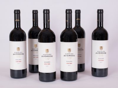 6 Bottles, Quinta Dos Avidagos Alem Tanha Red Wine 2017 at Dolan's Art Auction House