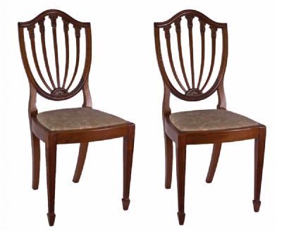 Pair of Mahogany Chairs at Dolan's Art Auction House