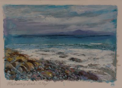 MULRANNY BEACH, CO MAYO by David Paton  at Dolan's Art Auction House
