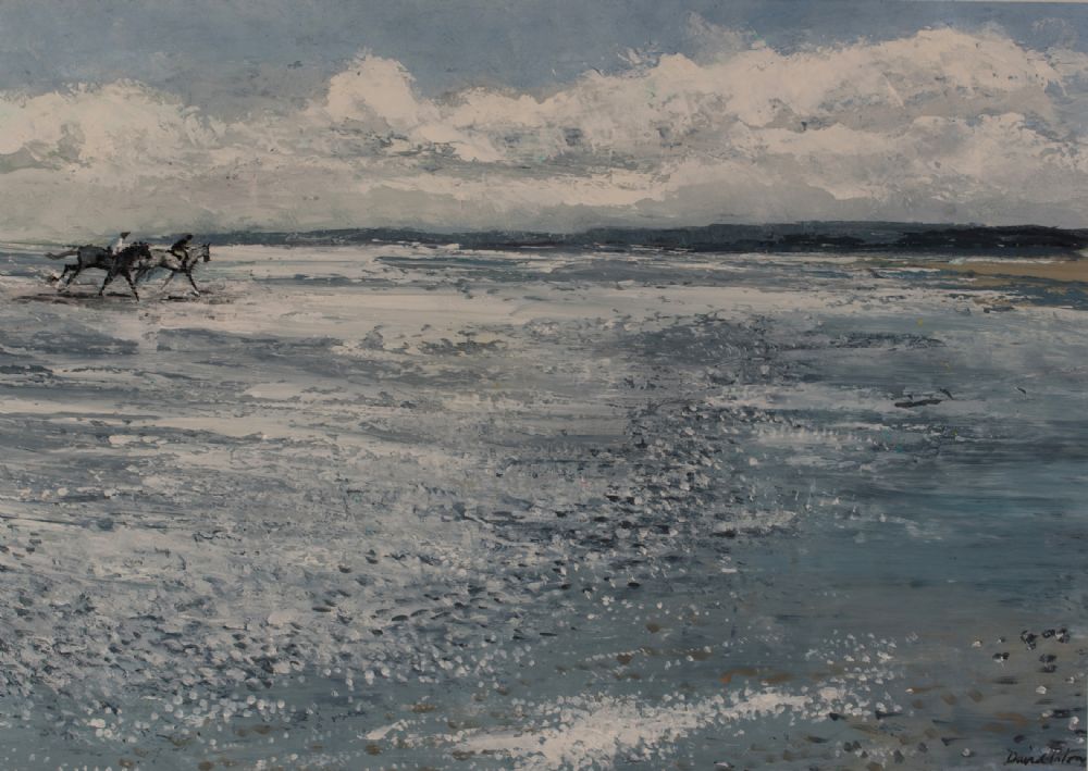 MORNINGTON BEACH, CO MEATH by David Paton  at Dolan's Art Auction House