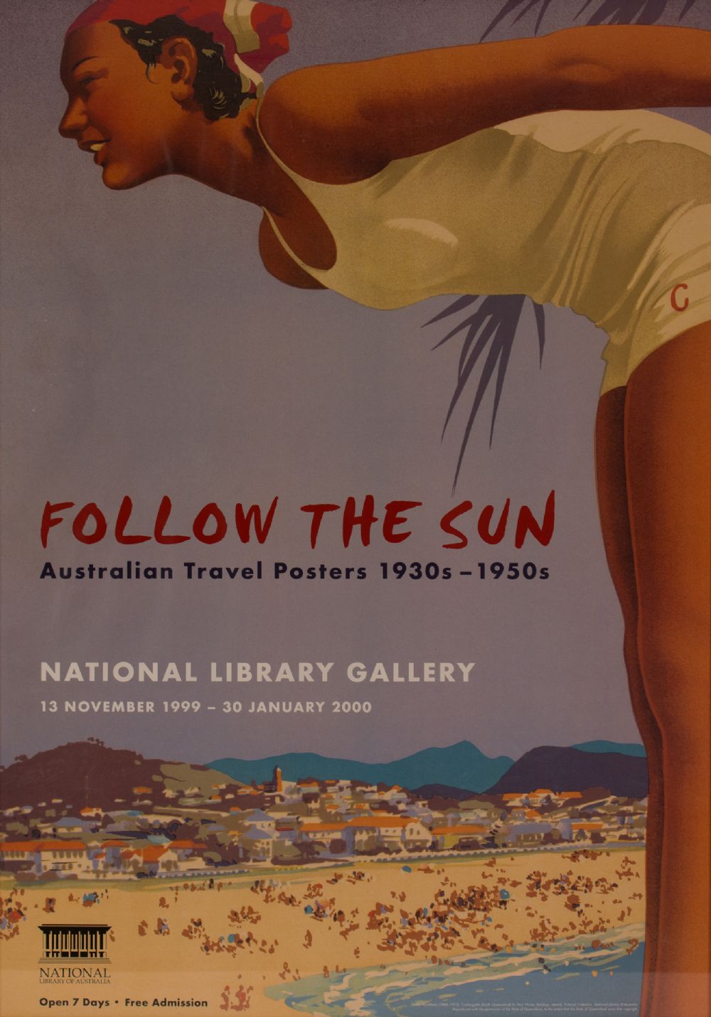 AUSTRALIAN Travel Poster at Dolan's Art Auction House