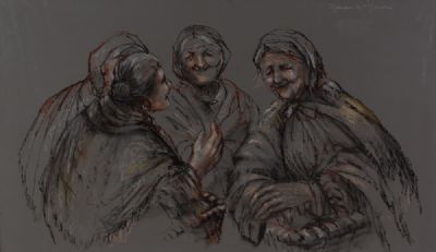 WOMEN OF THE WEST by Kieran McGoran  at Dolan's Art Auction House