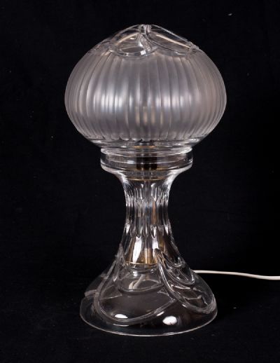 Table Lamp & Globe at Dolan's Art Auction House