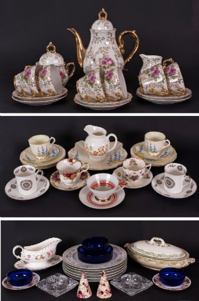 Assorted China Ware, Ceramics & Glassware at Dolan's Art Auction House