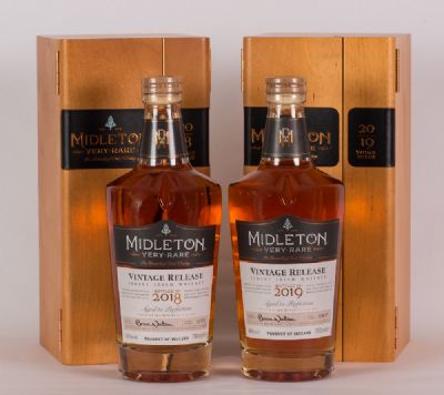 Midleton Very Rare 2018 & 2019 Irish Whiskey at Dolan's Art Auction House