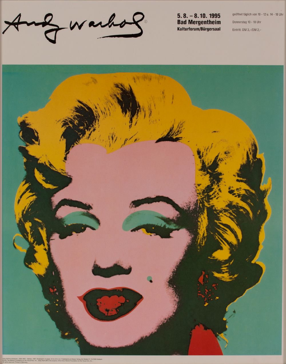 Andy Warhol's MARILYN at Dolan's Art Auction House