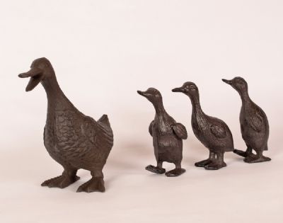 Cast Iron Ducks at Dolan's Art Auction House