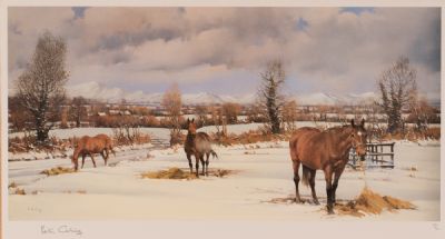 WINTER RATIONS by Peter Curling  at Dolan's Art Auction House