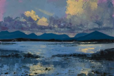 ROUNDSTONE, CONNEMARA by Henry Morgan  at Dolan's Art Auction House