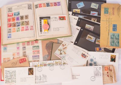Collection of Assorted Stamps & First Day of Issue Covers at Dolan's Art Auction House