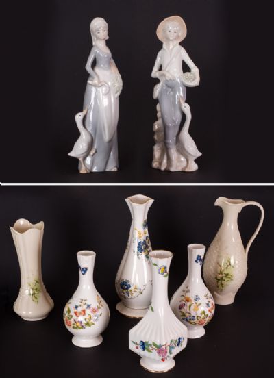 Assorted Vases & Figurines at Dolan's Art Auction House